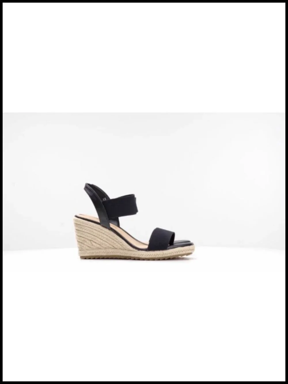 Open Toe Espadrilles Dressy Platform Sandals Wedges Slip On Ankle Strap